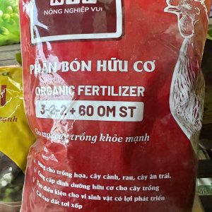 Phân gà hữu cơ ORGANIC FERTLIZER 3-2-2 + 60 OM ST – Xuất xứ nhật bản